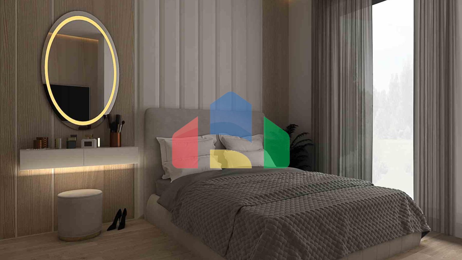 Апартаменты Loft 3+1 (223 м2) с тремя террасами в новом комплексе рядом с морем