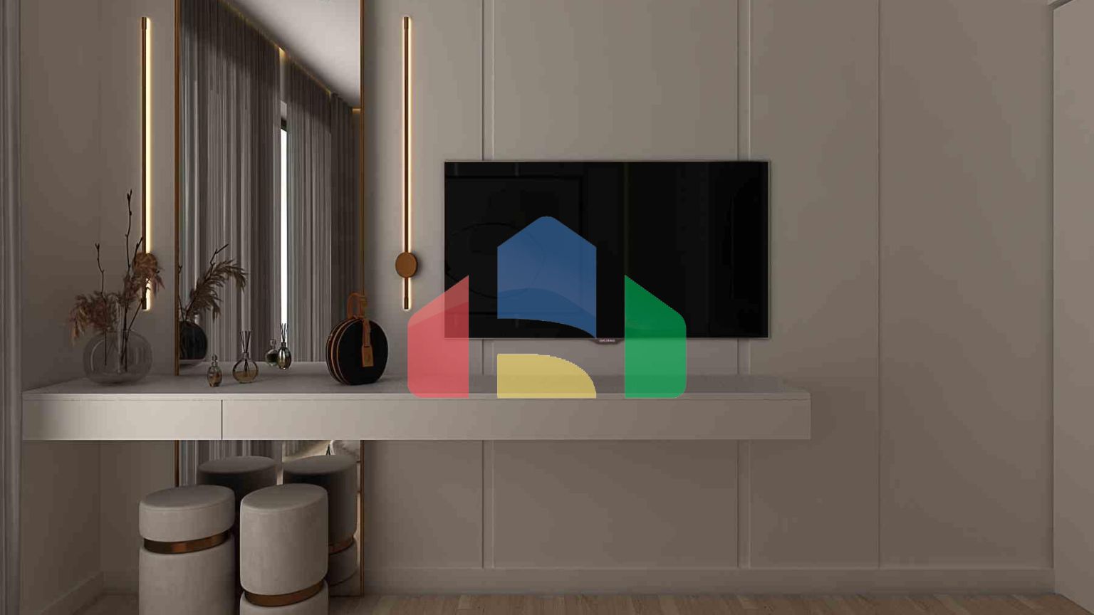 Апартаменты Loft 3+1 (223 м2) с тремя террасами в новом комплексе рядом с морем