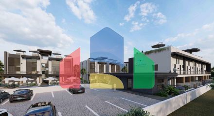 Апартаменты Loft 3+1 (223 м2) с тремя террасами в новом комплексе рядом с морем