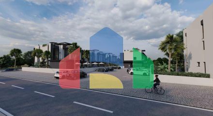 Апартаменты Loft 3+1 (223 м2) с тремя террасами в новом комплексе рядом с морем