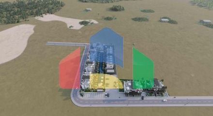 Апартаменты Loft 3+1 (223 м2) с тремя террасами в новом комплексе рядом с морем