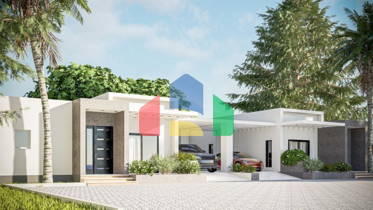 3-комнатное бунгало 145 м2 с собственным участком земли