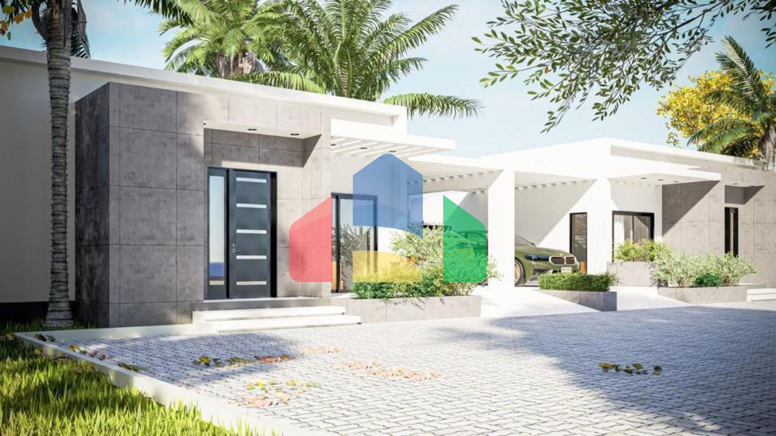 3-комнатное бунгало 145 м2 с собственным участком земли