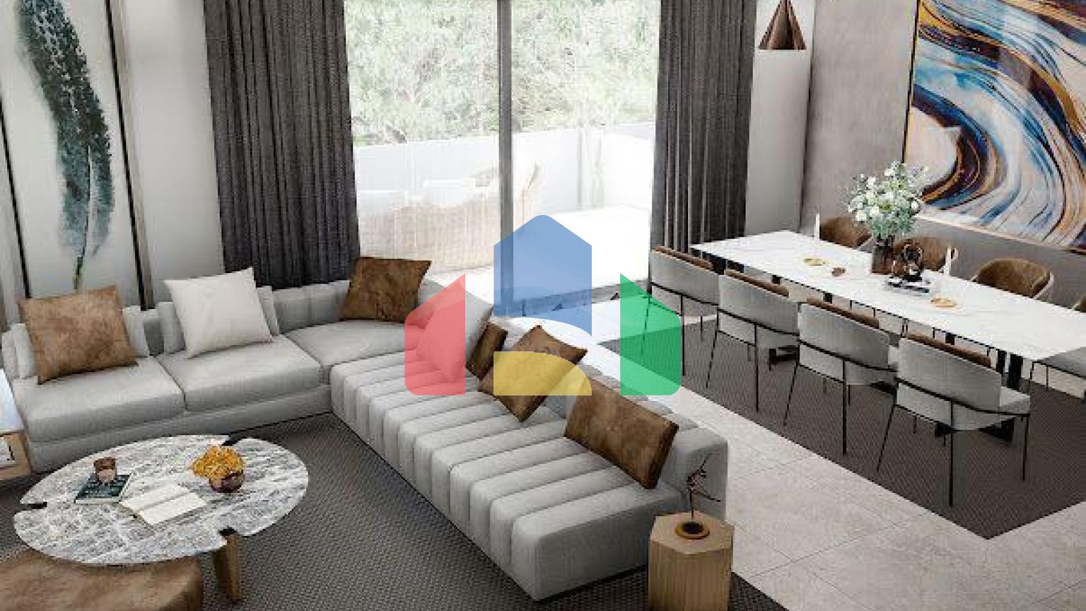 3-комнатное бунгало 145 м2 с собственным участком земли