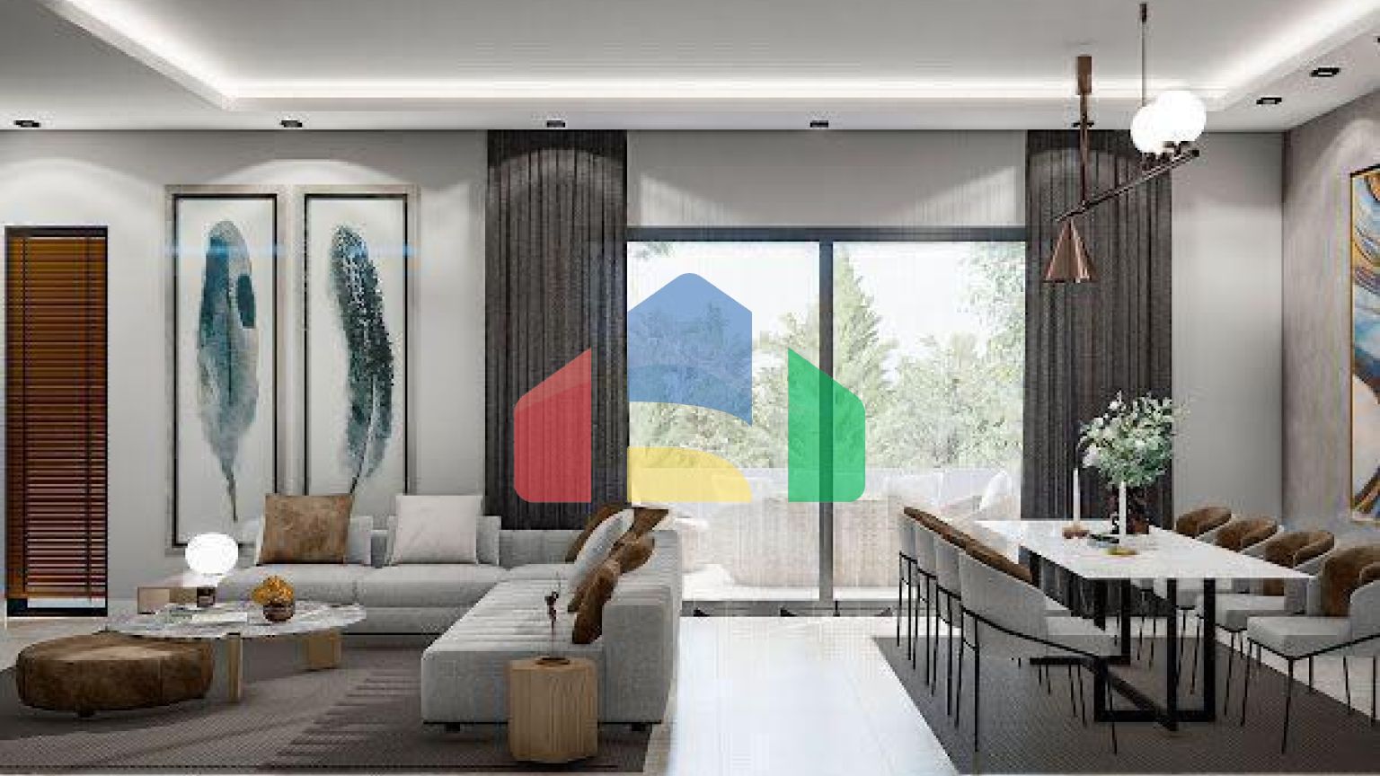 3-комнатное бунгало 145 м2 с собственным участком земли