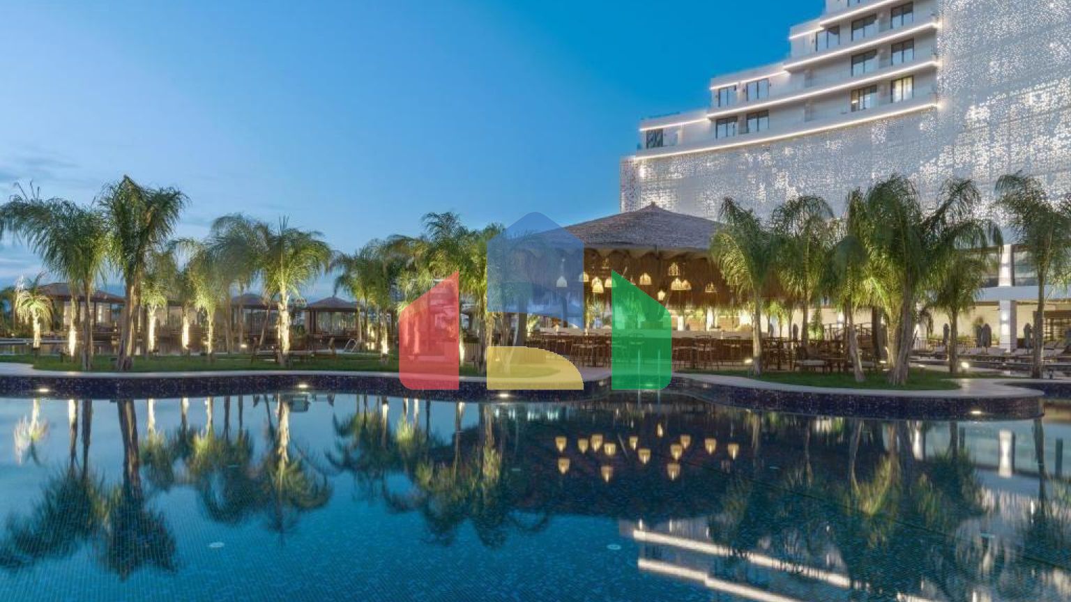 2-комнатные апартаменты 60 м2 с дизайн пакетом в элитном комплексе в 650 метрах от пляжа