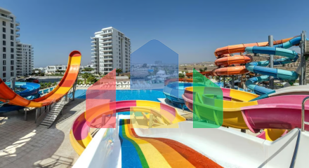 Студия 51 м2 с террасой 9 м2 в курортном комплексе