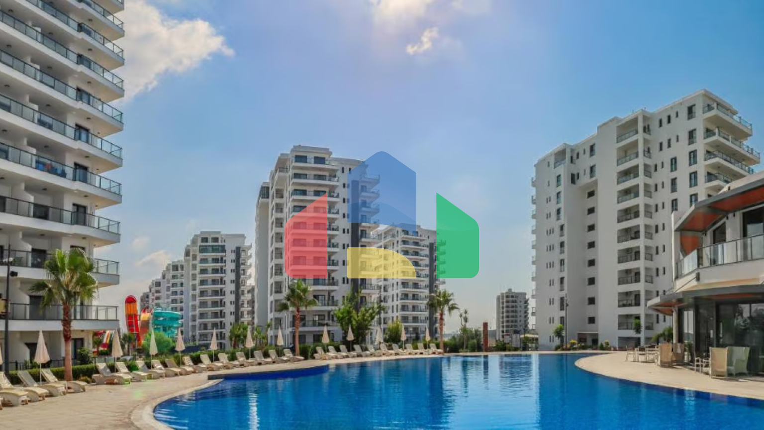 Студия 51 м2 с террасой 9 м2 в курортном комплексе