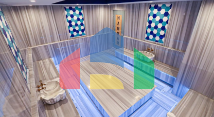 Студия 51 м2 с террасой 9 м2 в курортном комплексе