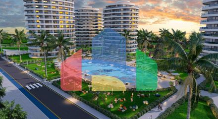 3-комнатные апартаменты 125 м2 с террасой в элитном комплексе в 800 метрах от пляжа 3-комнатные апартаменты 125 м2 с террасой в элитном комплексе в 800 метрах от пляжа