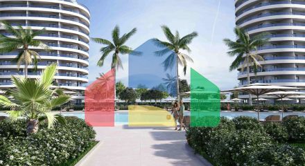 3-комнатные апартаменты 125 м2 с террасой в элитном комплексе в 800 метрах от пляжа 3-комнатные апартаменты 125 м2 с террасой в элитном комплексе в 800 метрах от пляжа