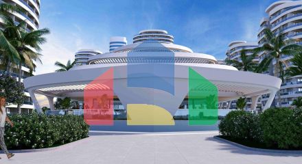 3-комнатные апартаменты 125 м2 с террасой в элитном комплексе в 800 метрах от пляжа