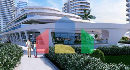 3-комнатные апартаменты 125 м2 с террасой в элитном комплексе в 800 метрах от пляжа