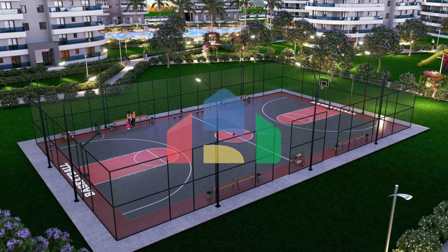 3-комнатные апартаменты 125 м2 с террасой в элитном комплексе в 800 метрах от пляжа