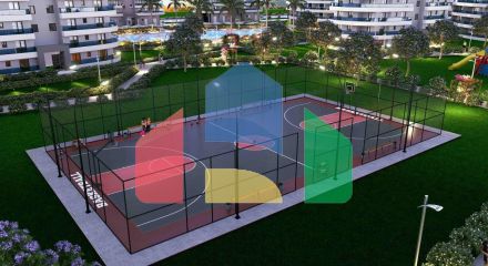 3-комнатные апартаменты 125 м2 с террасой в элитном комплексе в 800 метрах от пляжа