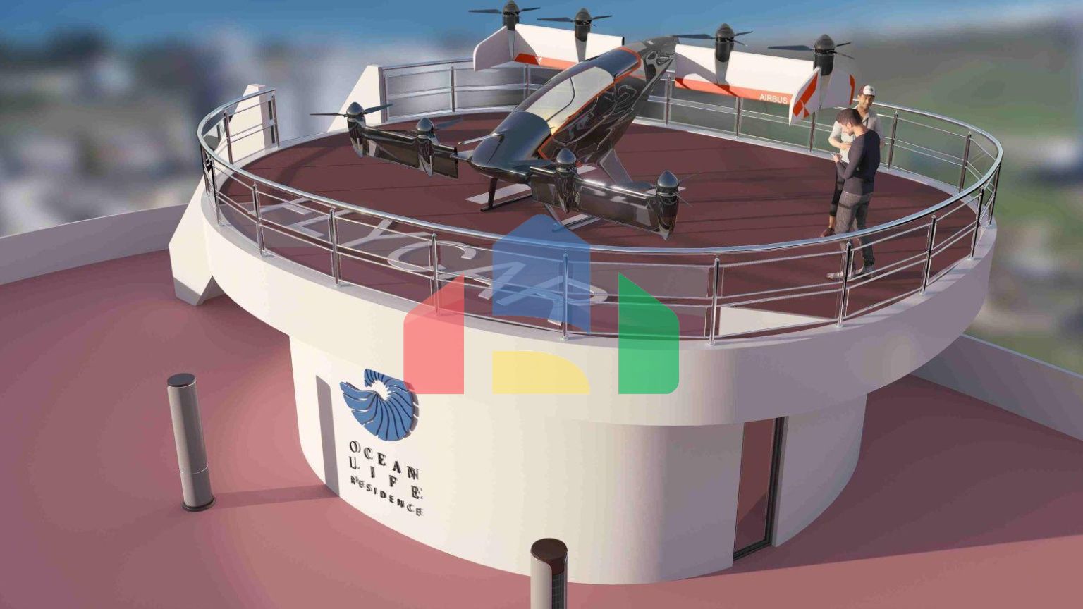 3-комнатные апартаменты 125 м2 с террасой в элитном комплексе в 800 метрах от пляжа