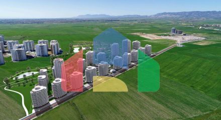 3-комнатные апартаменты 125 м2 с террасой в элитном комплексе в 800 метрах от пляжа