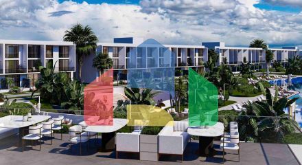 2-комнатные апартаменты 81 м2 с двумя террасами в 800 метрах от моря 2-комнатные апартаменты 81 м2 с двумя террасами в 800 метрах от моря