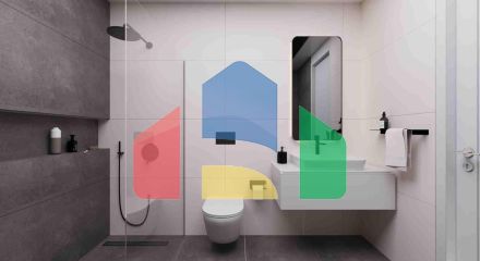 2-комнатные апартаменты 81 м2 с двумя террасами в 800 метрах от моря