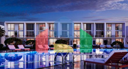 2-комнатные апартаменты 81 м2 с двумя террасами в 800 метрах от моря