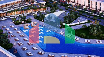 2-комнатные апартаменты 81 м2 с двумя террасами в 800 метрах от моря