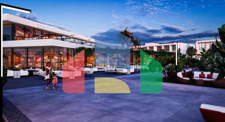 2-комнатные апартаменты 81 м2 с двумя террасами в 800 метрах от моря