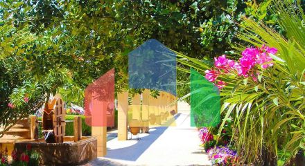 Студия 51 м2 с террасой 10 м2 и дизайн-пакетом в СПА комплексе