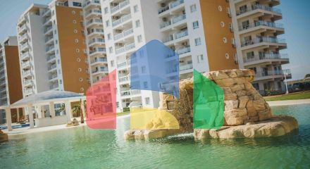 Студия 51 м2 с террасой 10 м2 и дизайн-пакетом в СПА комплексе