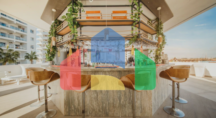 Студия 51 м2 с террасой 10 м2 и дизайн-пакетом в СПА комплексе