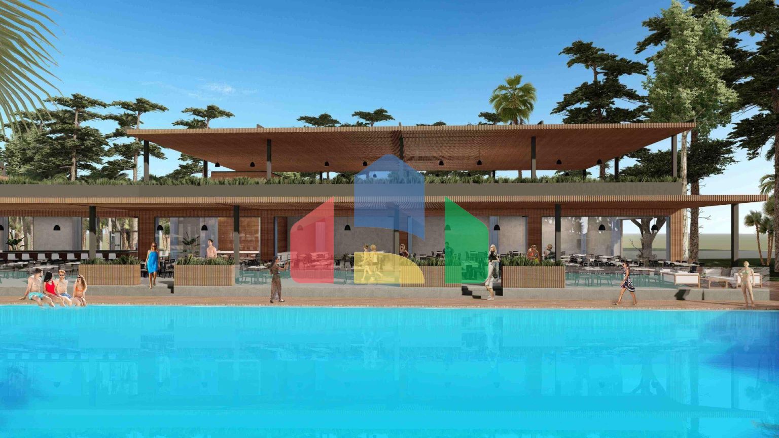 2-комнатные апартаменты 64 м2 с террасой 8,5 м2 и дизайн-пакетом в роскошном комплексе