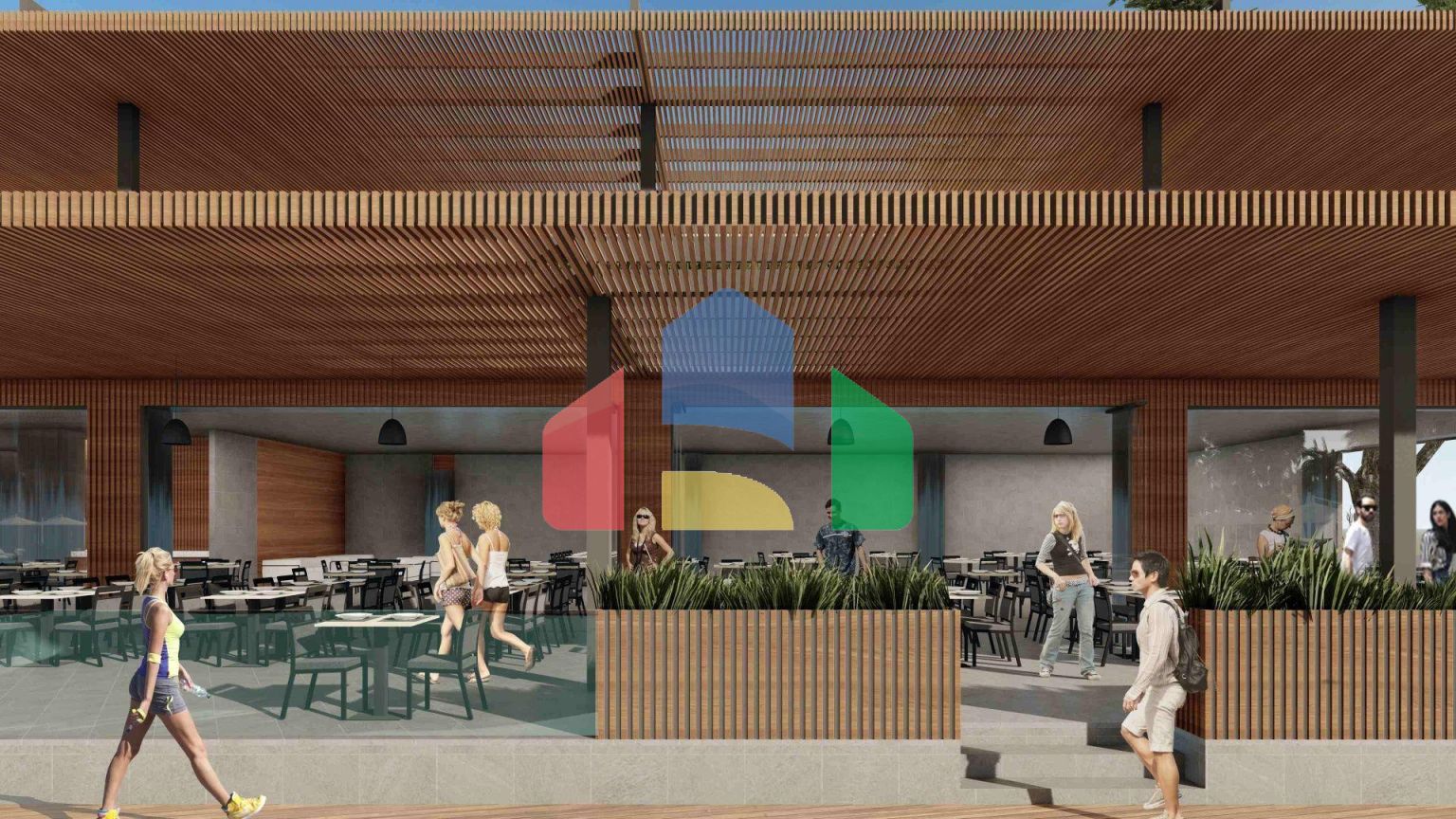 2-комнатные апартаменты 50 м2 с террасой 13 м2 в большом и красивом комплексе