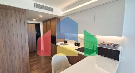 Студия 53 м2 с балконом 11 м2 и дизайн пакетом в элитном комплексе в 750 метрах от пляжа Студия 53 м2 с балконом 11 м2 и дизайн пакетом в элитном комплексе в 750 метрах от пляжа