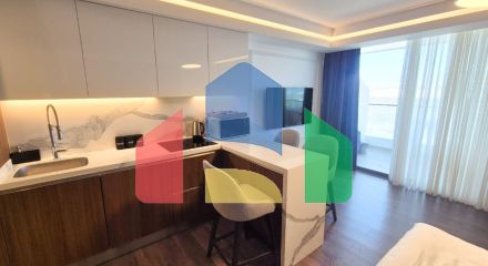 Студия 53 м2 с балконом 11 м2 и дизайн пакетом в элитном комплексе в 750 метрах от пляжа Студия 53 м2 с балконом 11 м2 и дизайн пакетом в элитном комплексе в 750 метрах от пляжа