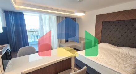 Студия 53 м2 с балконом 11 м2 и дизайн пакетом в элитном комплексе в 750 метрах от пляжа Студия 53 м2 с балконом 11 м2 и дизайн пакетом в элитном комплексе в 750 метрах от пляжа