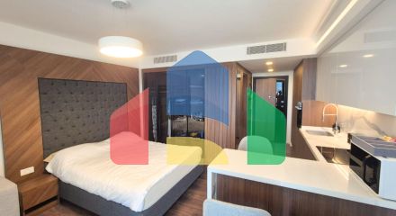 Студия 53 м2 с балконом 11 м2 и дизайн пакетом в элитном комплексе в 750 метрах от пляжа Студия 53 м2 с балконом 11 м2 и дизайн пакетом в элитном комплексе в 750 метрах от пляжа