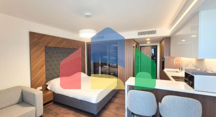 Студия 53 м2 с балконом 11 м2 и дизайн пакетом в элитном комплексе в 750 метрах от пляжа Студия 53 м2 с балконом 11 м2 и дизайн пакетом в элитном комплексе в 750 метрах от пляжа