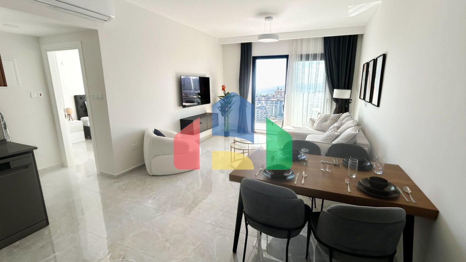 2-комнатные апартаменты 62 м2 с панорамным видом на море