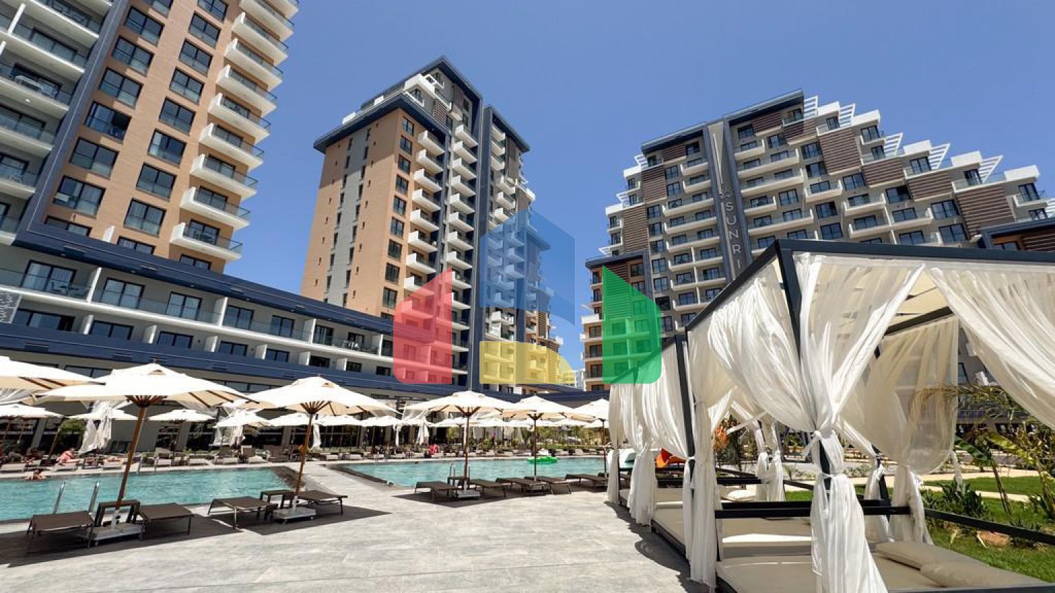 2-комнатные апартаменты 62 м2 с панорамным видом на море