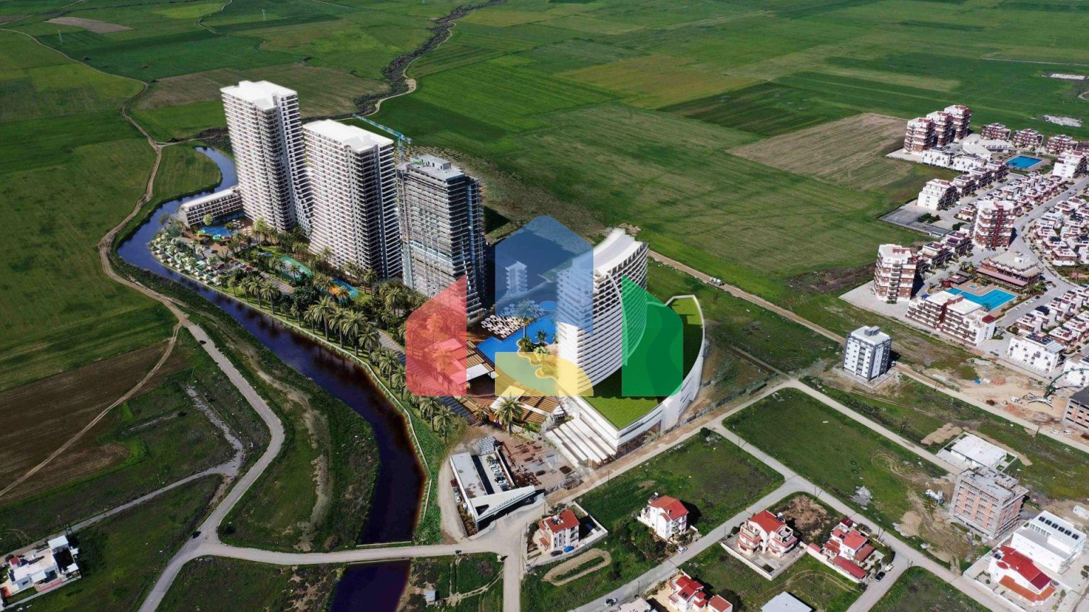 3-комнатный пентхаус 116 м2 с террасой в элитном комплексе в 700 метрах от пляжа