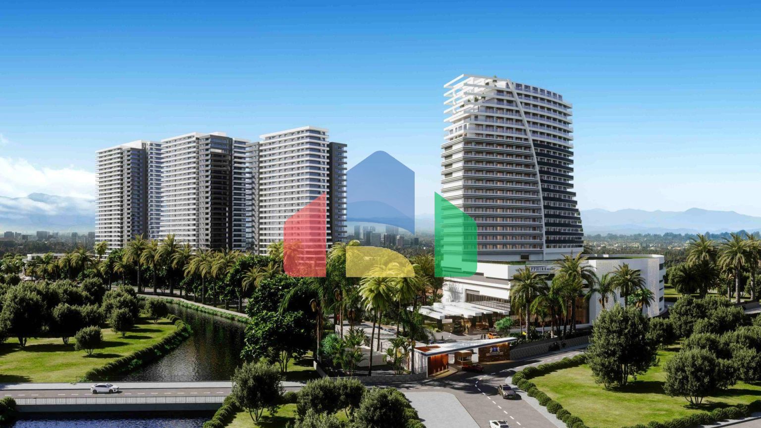 3-комнатный пентхаус 116 м2 с террасой в элитном комплексе в 700 метрах от пляжа