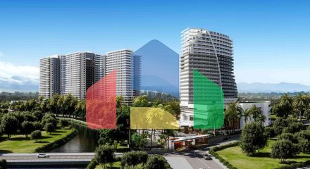 3-комнатный пентхаус 116 м2 с террасой в элитном комплексе в 700 метрах от пляжа 3-комнатный пентхаус 116 м2 с террасой в элитном комплексе в 700 метрах от пляжа