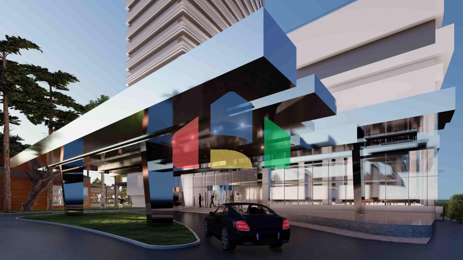 3-комнатный пентхаус 116 м2 с террасой в элитном комплексе в 700 метрах от пляжа