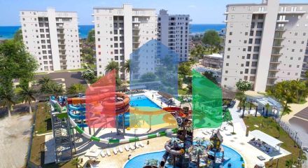 Студия 60 м2 с балконом 8 м2 и неперекрываемым видом на море в курортном комплексе Студия 60 м2 с балконом 8 м2 и неперекрываемым видом на море в курортном комплексе