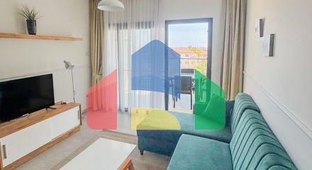 Студия 60 м2 с балконом 8 м2 и неперекрываемым видом на море в курортном комплексе Студия 60 м2 с балконом 8 м2 и неперекрываемым видом на море в курортном комплексе