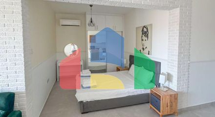 Студия 60 м2 с балконом 8 м2 и неперекрываемым видом на море в курортном комплексе Студия 60 м2 с балконом 8 м2 и неперекрываемым видом на море в курортном комплексе