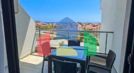 Студия 60 м2 с балконом 8 м2 и неперекрываемым видом на море в курортном комплексе Студия 60 м2 с балконом 8 м2 и неперекрываемым видом на море в курортном комплексе