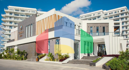 Студия 60 м2 с балконом 8 м2 и неперекрываемым видом на море в курортном комплексе Студия 60 м2 с балконом 8 м2 и неперекрываемым видом на море в курортном комплексе