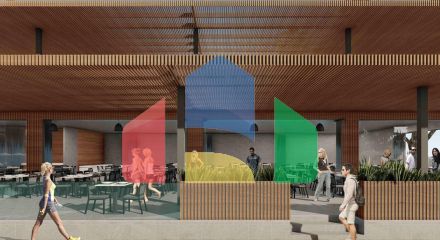 Студия 46 м2 с террасой в элитном комплексе в 700 метрах от пляжа Студия 46 м2 с террасой в элитном комплексе в 700 метрах от пляжа