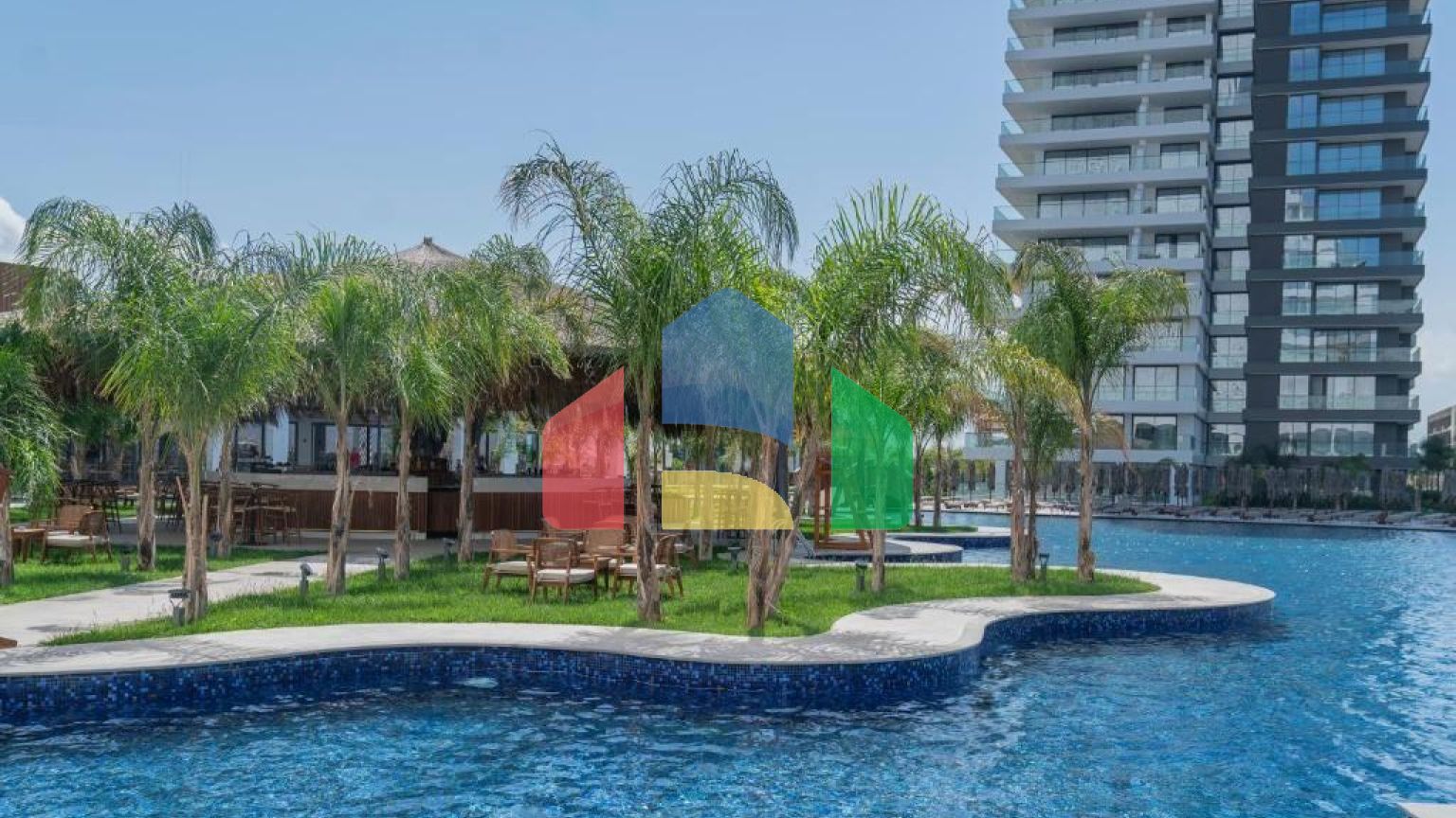 2-комнатные апартаменты 60 м2 с дизайн пакетом в элитном комплексе в 750 метрах от пляжа