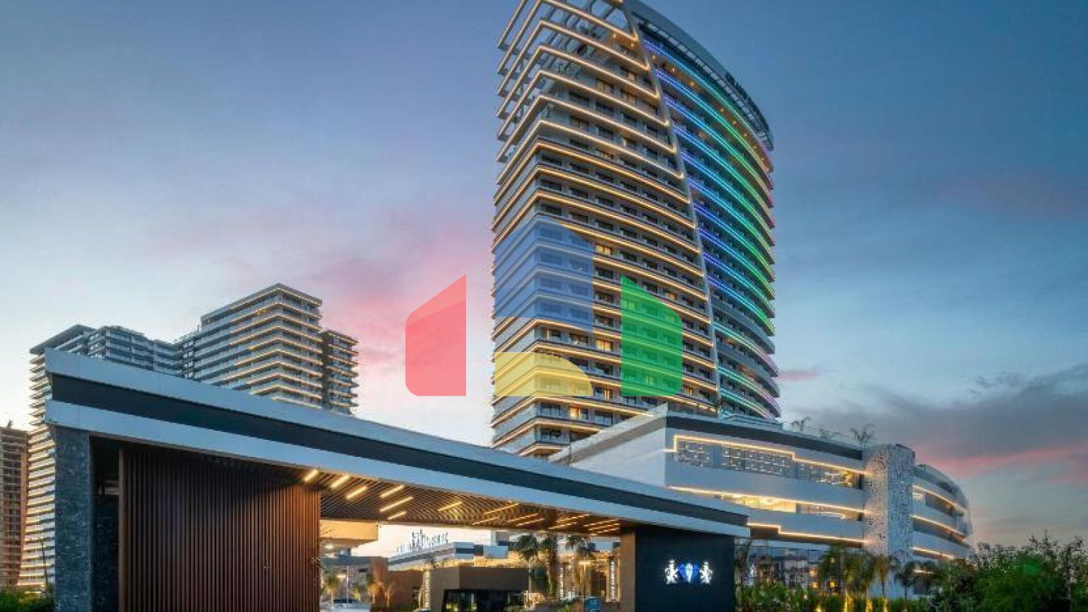 2-комнатные апартаменты 60 м2 с дизайн пакетом в элитном комплексе в 750 метрах от пляжа